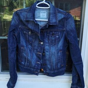 Old Navy XS darker denim jacket